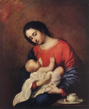 弗朗西斯科 德 囌巴朗 Madonna with Child